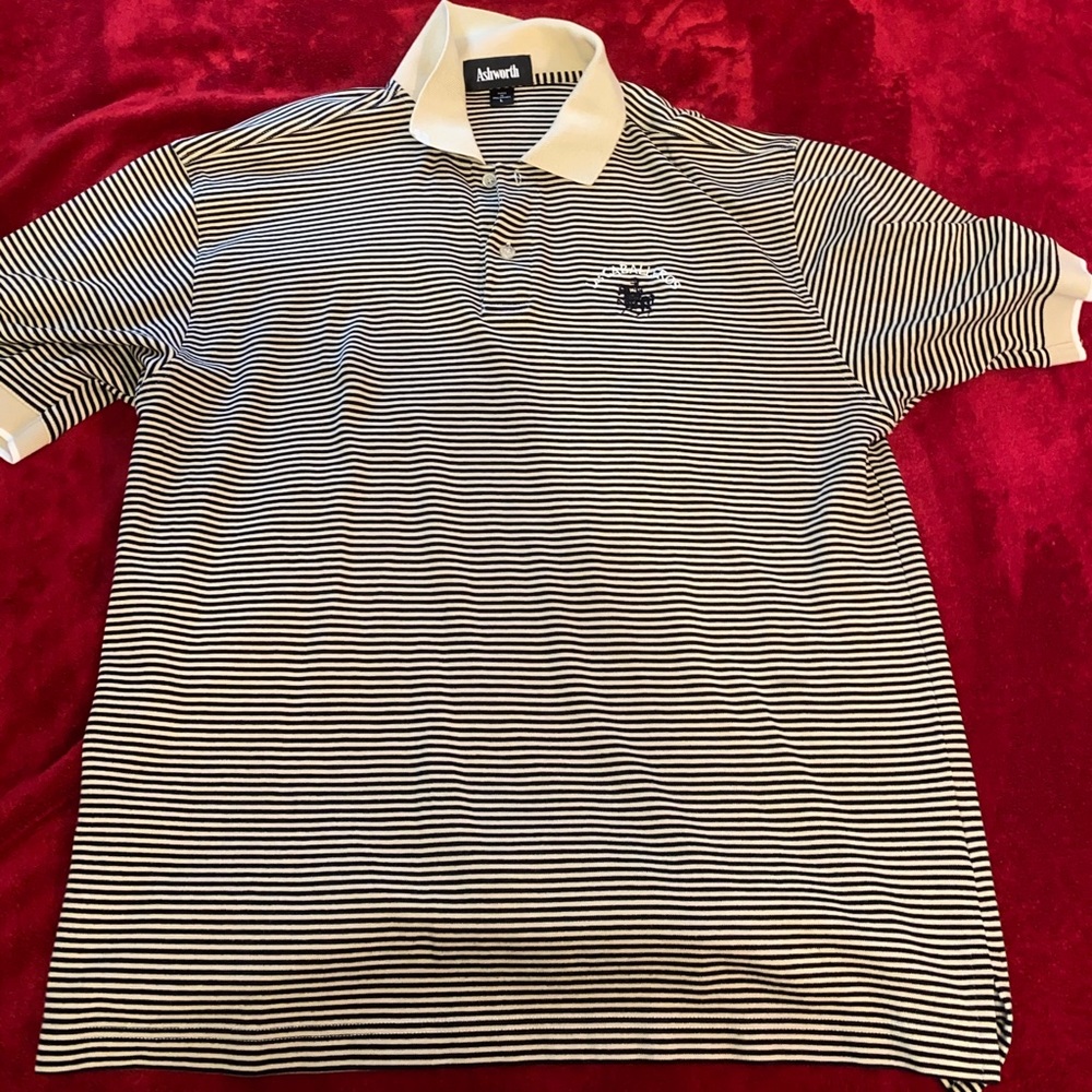 Vintage Ashworth Stripped Polo